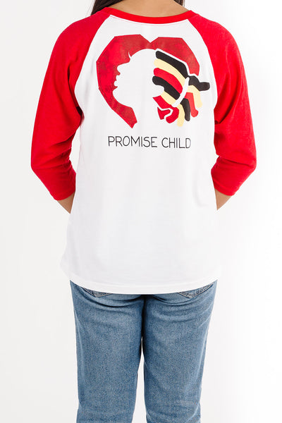 Promise of Hope House - Children's 3/4 Sleeve Raglan