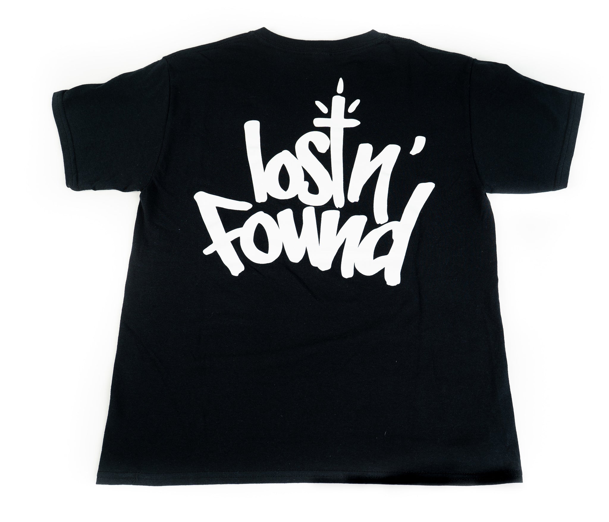 ★DANDEL★ DD lost wifi tee BLACK summoning-shadows-edge-frayed-