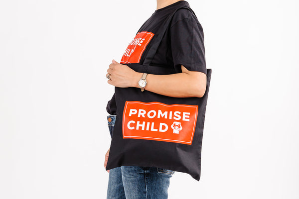 Promise Child + lost'NFound Black Canvas Bag